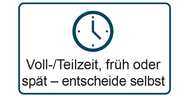 So flexibel wie Du es dir wünscht: 