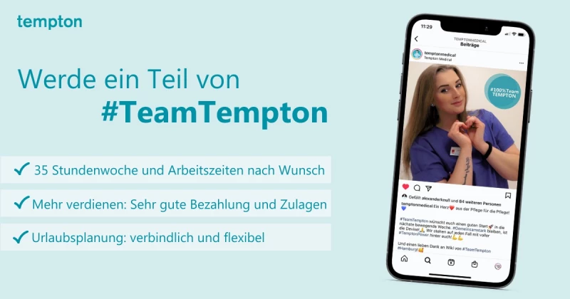 Werde ein Teil von TeamTempton.
