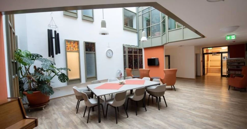 Der Lichthof. Herz unseres Hauses.