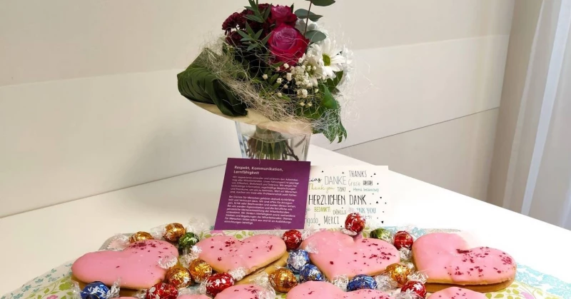 Valentinsgruß für Mitarbeitende 💝