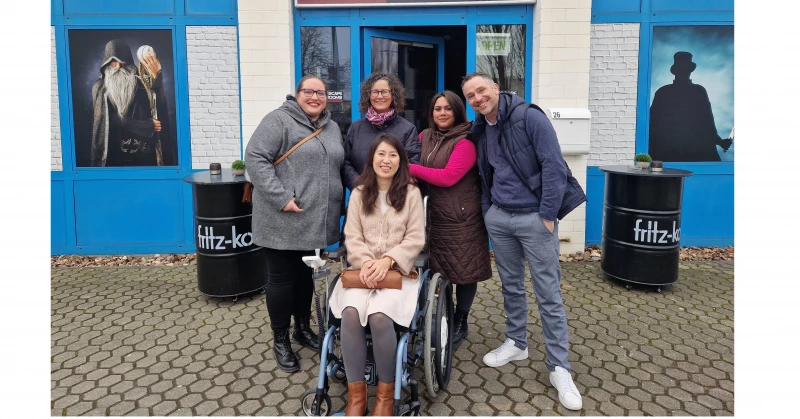 Lockeres, junges Team