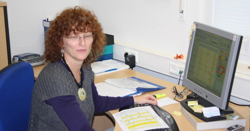 Unsere PDL bei der Dienstplanung