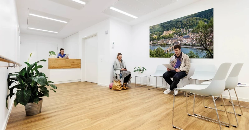 Moderne Ausstattung