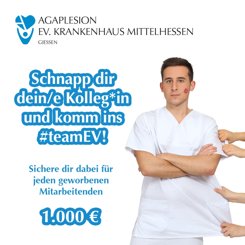 Komm mit deinem ganzen Team ins #teamEV!
