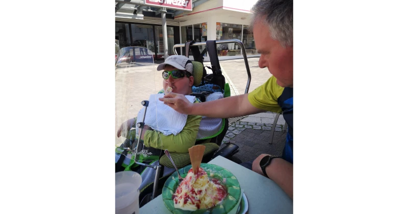 Eis essen