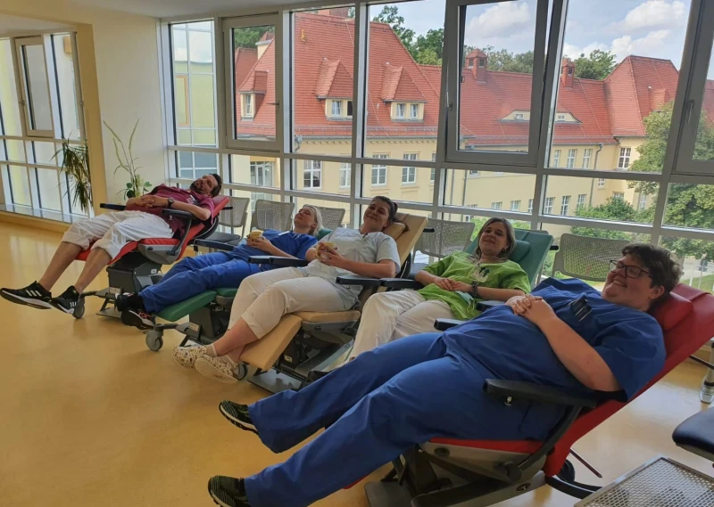 Unsere Therapiestühle in der Erprobung