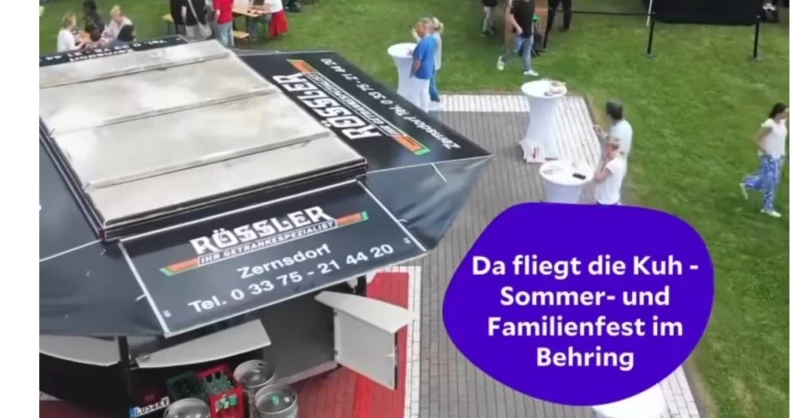 "Da fliegt die Kuh" Sommerfest in unserem Behring