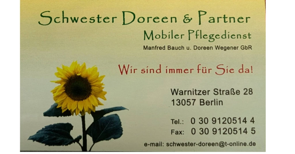 Familiärer Pflegedienst sucht Pflegehilfskräfte oder Pflegeassistenten (m/w/d).