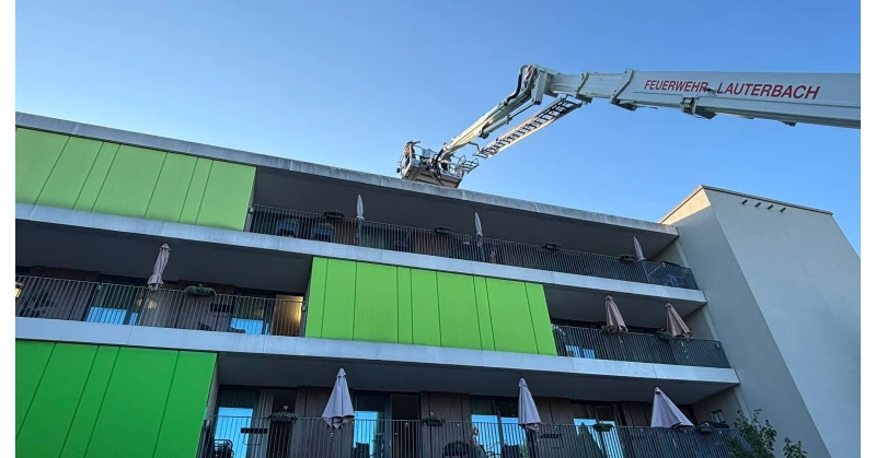 Realitätsnahe Brandschutzübung