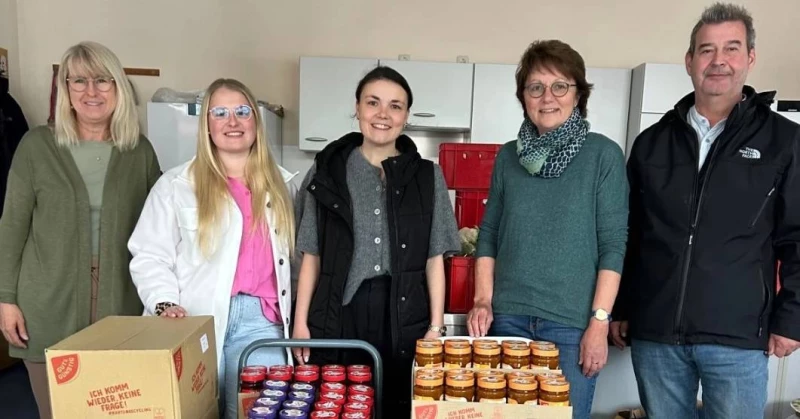 Lebensmittelspende an die Tafel Schwalmstadt