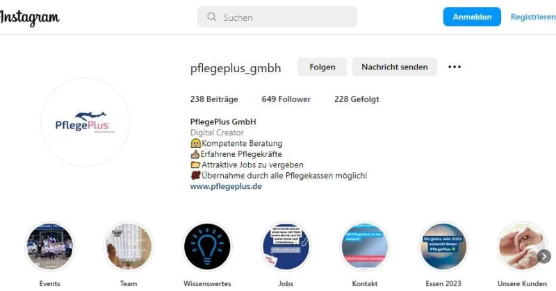 Besuchen Sie gerne unsere Instagram-Seite.