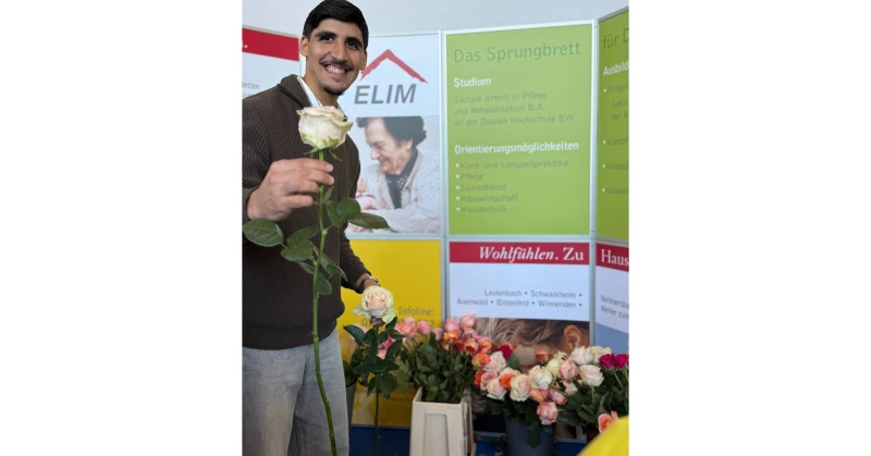 Auf der Ausbildungsmesse sind wir natürlich auch auf der suche nach Verstärkung 