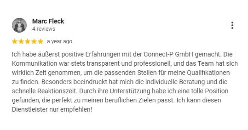 Google Bewertung 