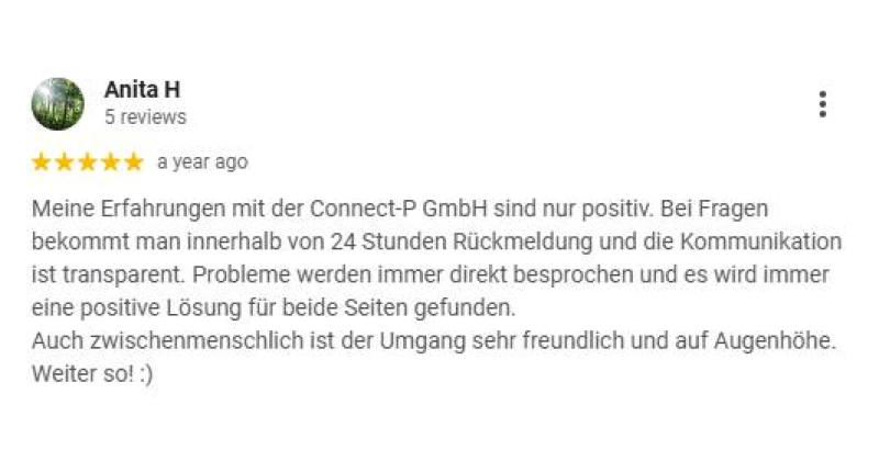Google Bewertung 