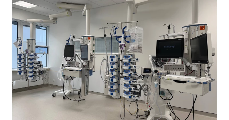 Großzügige Patientenzimmer