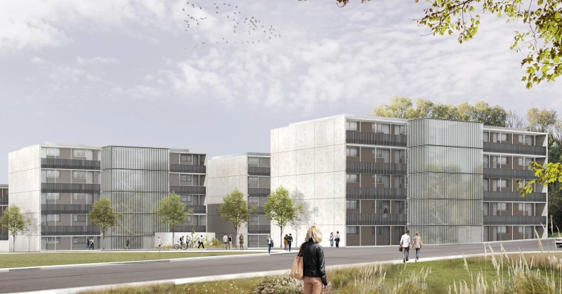 Wohnen direkt auf dem Campus