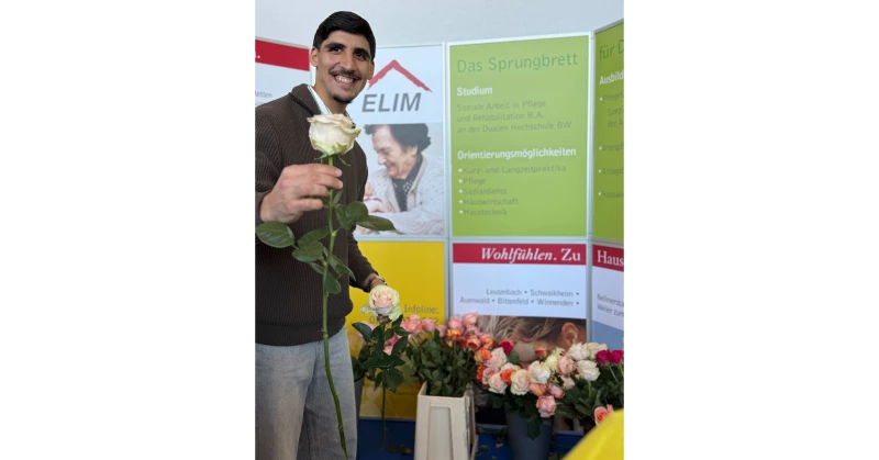 Auf der Ausbildungsmesse sind wir natürlich auch auf der suche nach Verstärkung 