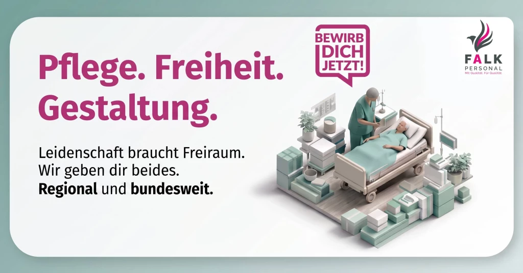 Pflege. Freiheit. Gestaltung.