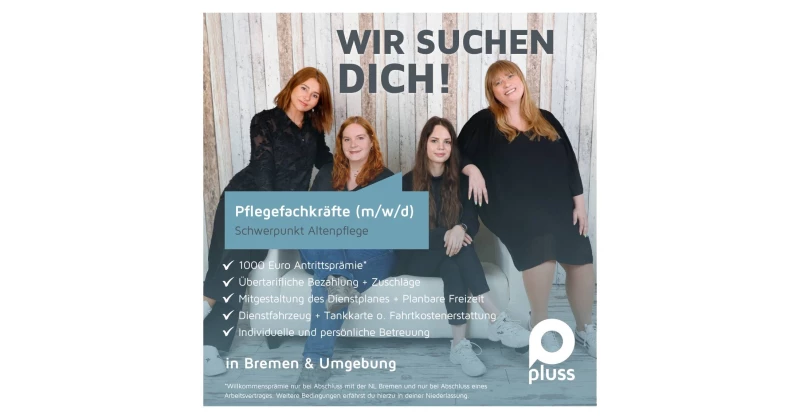 Gebiet Nord pluss Personalmanagement GmbH 