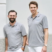Dominik John und Marcus Linzbach