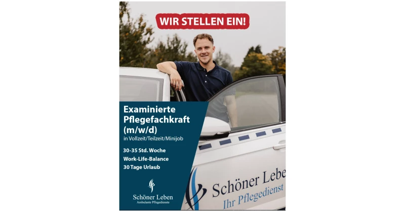 Ab dem 01.10.26 geht´s los! 