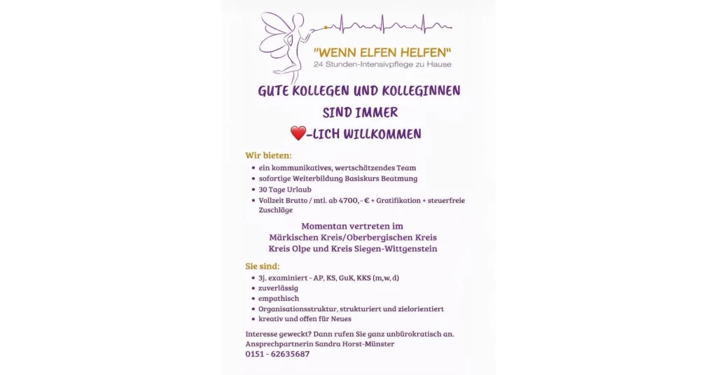 Intensivpflege Wenn Elfen helfen