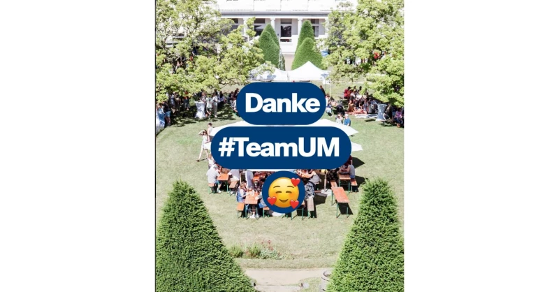 Sommermodus: AN 😎☀️ Musik im Park, kühle Getränke und gutes Essen bei unserem #TeamUM Sommerfest.